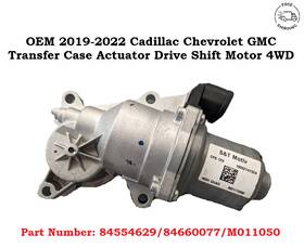 Acdelco 84554629 Oem 2019-2022 Chevy Gmc Cadillac Transfer Case Actuator Drive Shift Motor 4wd