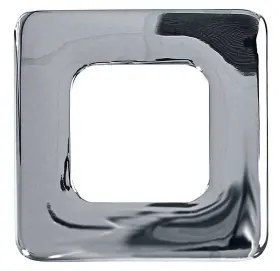 7262c Acp 1965-68 Mustang 1967-68 Cougar Standard Shift Boot Retainer Chrome With