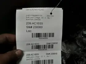 239.ac1e03 Acura 2003 Rsx Shift Lever Cable/linkage 348309 239.ac1e03 Acura 2003 Rsx Shift Lever Cable/linkage 348309