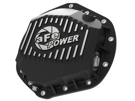 Afe Discount D 46-70392 Power Pro Series Rear Diff Cover Blk With Mach Fins For 14-18 Dodge 2500/3500