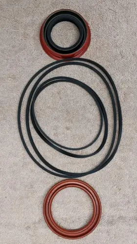 8618702 Aftermarket 4101 327/ 3053 4743c Jetaway 315 Front Seal Up Kit And Rear 1956-57 Cadillac Olds Pontiac Amc Only 8618702 Aftermarket 4101 327/ 3053 4743c Jetaway 315 Front Seal Up Kit And Rear 1956-57 Cadillac Olds Pontiac Amc Only