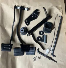 W-598 Aftermarket 1967-68 Camaro Clutch And Brake Pedal Linkage 4-speed Kit W-598 Aftermarket 1967-68 Camaro Clutch And Brake Pedal Linkage 4-speed Kit