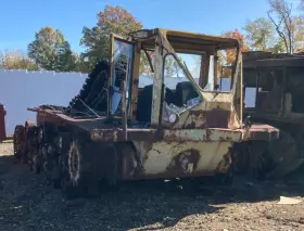 G184 Allis Chalmers Military M6 High Speed Tractor 38-ton Vintage World War Ii Used. Modified