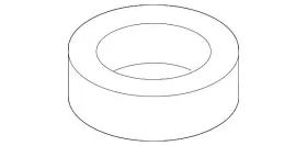 09e-409-069 Audi Genuine Cooling Module O-ring