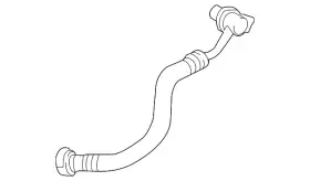8w0-317-817-d Audi Genuine Oil Cooler Line