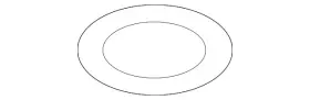 N-909-581-01 Audi Genuine Engine Oil Cooler Gasket