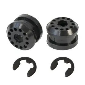 At000062 Aupartik 2pcs Transfer Case Shift Linkage Bushing With E-clips Fit For Dodge