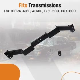 8gleqp Bfo Double-hump Transmission Crossmember New For Chevy Monte Carlo G-body 78-1988