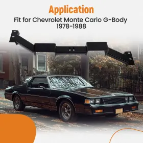 Lsma1z Bfo Double-hump Transmission Crossmember For Chevrolet Monte Carlo G-body 1978-88