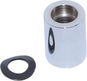 Gt02-034-ce-02 Bid4ze Cnc Heel Shifter Eliminator Shaft Spacer Cycle Parts Chrome For Harley
