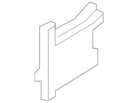Bmw 17-11-8-643-127 Genuine Trans Cooler Bracket