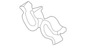 Bmw 17-22-1-719-407 Genuine Holder