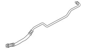 17-22-7-572-713 Bmw Genuine Inlet Tube