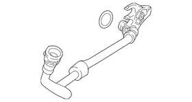 Bmw 17-22-8-644-294 Genuine Oil Outlet Tube