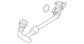 17-22-8-644-294 Bmw Genuine Oil Outlet Tube