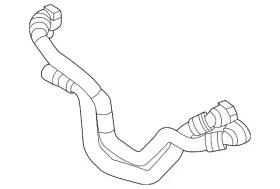 17128658491 Bmw Genuine Engine Coolant Hose