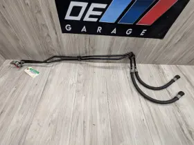 17227577645 Bmw 06-08 Oem E85 E86 Z4 Engine N52 Oil Cooling Lines Inlet Outlet Pair