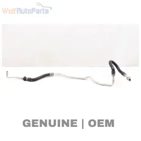 17227583184 Bmw 2013-2015 740li Xdrive 3.0l - Transmission Oil Cooler Line / Pipe Outlet