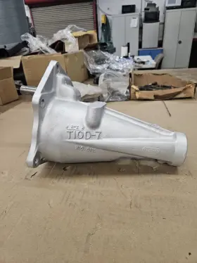 T10d-7 Borg Warner 1963 1964 Borgwarner Bw T10 4 Speed Aluminum Tail Housing Date 7-26-63