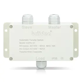 Br-099 Briidea Automatic Transfer Switch 120 Vac 16 Amp Ats Auto