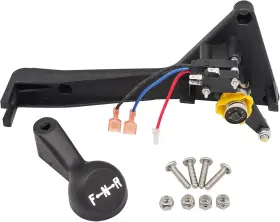 Ct-0020 Cartclan Club Car F&r Shifter Assembly Kit For 1992-up Ds Gas Golf Regular Chrome