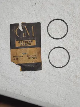 3727259 Chevrolet 57-58 T.g. Transmission Turbine Shaft Oil Seal Ring Nos Gm X2