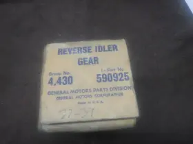 590925 Chevrolet 1937 38 39 Car 3 Speed Reverse Idler Gear Nos Part #