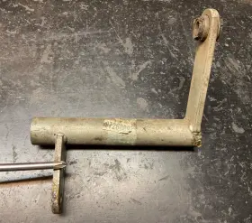 8726089 Chevrolet #8726089 1957 Chevy Car Clutch Linkage Cross Shaft Z-bar Bell Crank