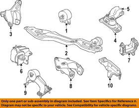 4721335ab Chrysler Oem 08-20 Cv Engine Trans Mounting-trans Mount Brkt