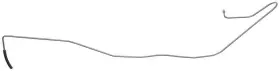 7b094a Classic Tube 1964-65 Mustang 170/200 6 Cylinder Transmission Modulator Vacuum Line