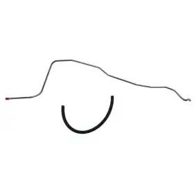 7b094e Classic Tube 1967-70 Mustang V8 With C6 Transmission Modulator Vacuum Line
