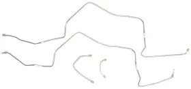 But1012s Classic Tube 1986-87 Grand National Auto Transmission Stainless Steel Cooler Lines