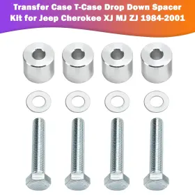 J5006 Darupsun Transfer Case T-case Drop Down Spacer Kit For Jeep Cherokee Xj Mj Zj 1984-2001