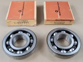954953 Delco/new Departure 907372 2 Nos Gm 4 Speed Rear Main Shaft Bearings 1957-63 Corvette