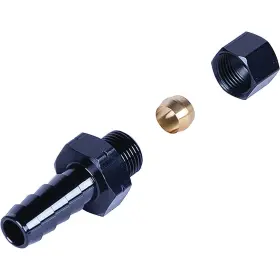 13041-bdst Derale Performance Compression Fitting 5/16 Inch Transmission Cooler Line To 3/8