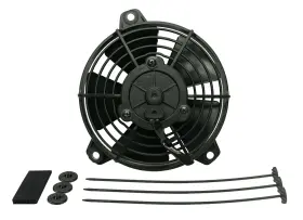 16105 Derale 5 Inch High Output Paddle Blade Electric Puller Fan