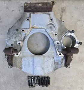 4941232 Dodge 07-18 Ram 2500 3500 6.7 Rear Engine Transmission Adapter Plate And Bolts Supports