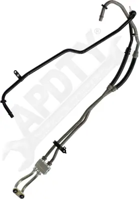 724-133 Dorman Oe Solutions Transmission Oil Cooler Pressure And Return Line With Bypass Valv
