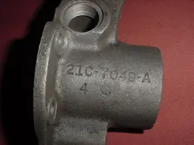 21c7049-a Ford 42 51 52 Truck F1 Flathead 3 Speed Transmission Mount 1950 Scta