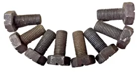 43065-s Ford Lot Of 8ea 7/16-20 X 1 Inch Oem Flywheel Bolts Mustang Fairlane 289 302