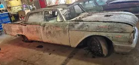 435.fd1s61 Ford Rear Axle Assembly 2.56 Open 9 Inch Fits 1961 Fairlane 1181652