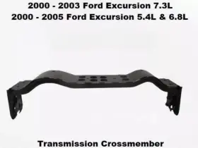 4c7z6a023aa Ford 2000 To 2005 Excursion 7.3l Transmission Crossmember Oem