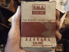 51a-7065 Ford Nos In The Box 1932-48 And 48-52 P/u Transmission Output Bearing