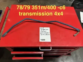 7879bronco351m4004v4x4c6kdr Ford 1978-79 Bronco 351m Or 400 C-6 Trans 4x4 Kickdown Rod #1382