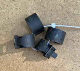 8c2z-7c107-a Ford Four 4 Used 1/2 Inch Transmission Hose And Tube Assembly Clamps 8c2z-7c107-a Ford Four 4 Used 1/2 Inch Transmission Hose And Tube Assembly Clamps