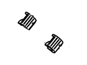 8c3z-7z465-a Ford Genuine Cooler Pipe Retainer Clip
