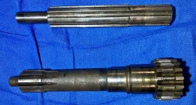 A-7017 Ford Model A Transmission Input Shaft And Main Set Original Need Sleeves