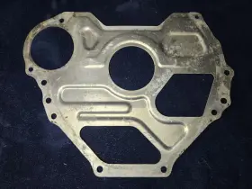 A232d8de-6a37c-3a Ford 302 351w Mustang Torino Mercury C5 Bellhousing Spacer Plate Dust Cover Oem