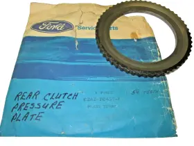 C2az-7a437-a Ford Nos 58 66 C/m Type Transmission Rear Clutch Pressure Plate
