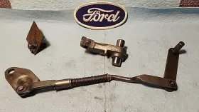 C4-park-shift-rod Ford 1960s C4 Transmission Park Pawl Shift Lever Rod Lot Oem Used